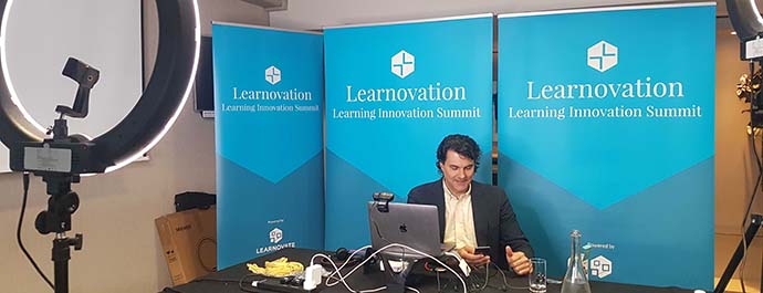 MC Tom at The Learnovation Summit