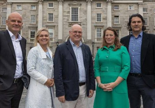 Picture of launch of IntegrityIQ in Trinity College Dublin.