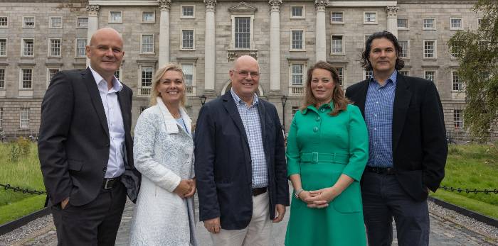 Picture of launch of IntegrityIQ in Trinity College Dublin.